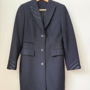 Delta Collection by Affinity Apparel Longline Blazer Coat – Navy – 4P (36P)